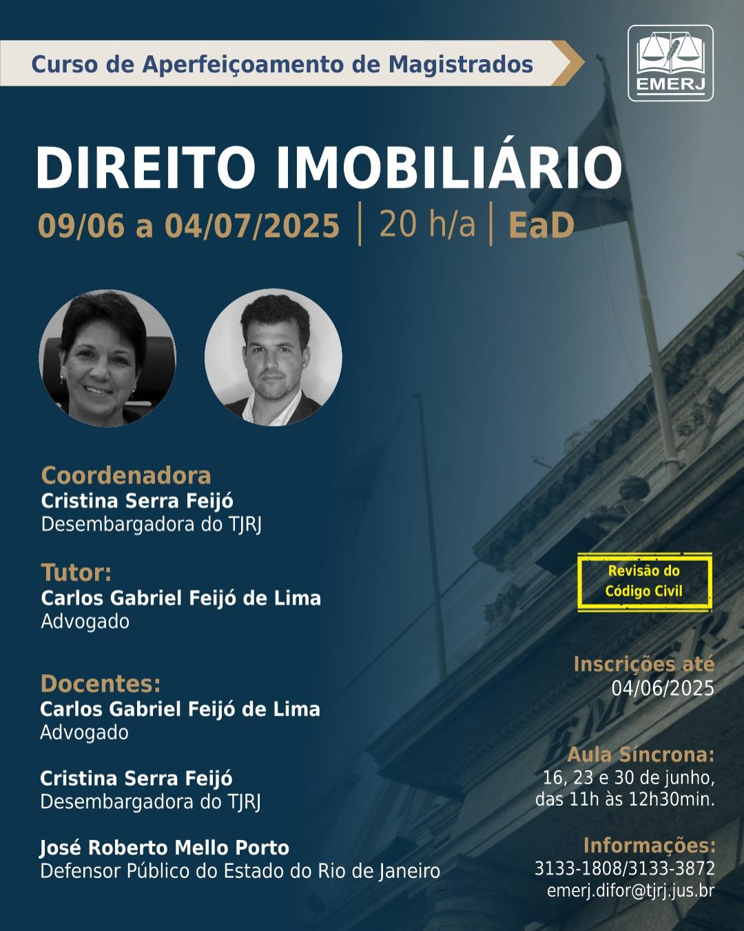 Imagem do banner principal do curso - Direito Imobiliário