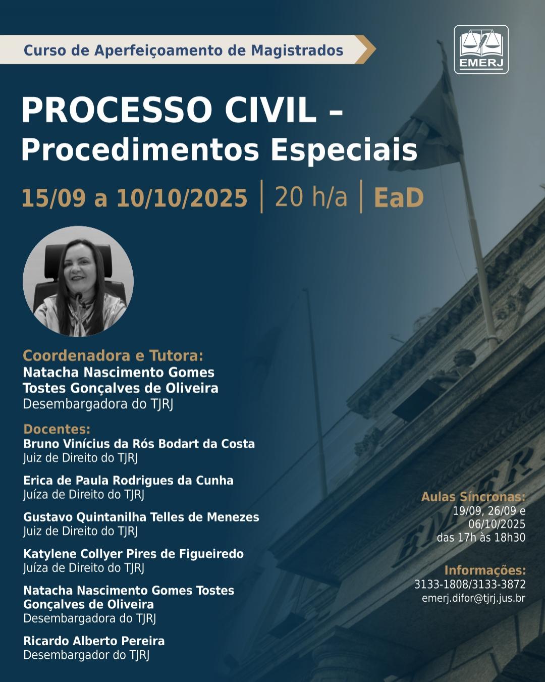 Imagem do banner principal do curso - Processo Civil:Procedimentos Especiais