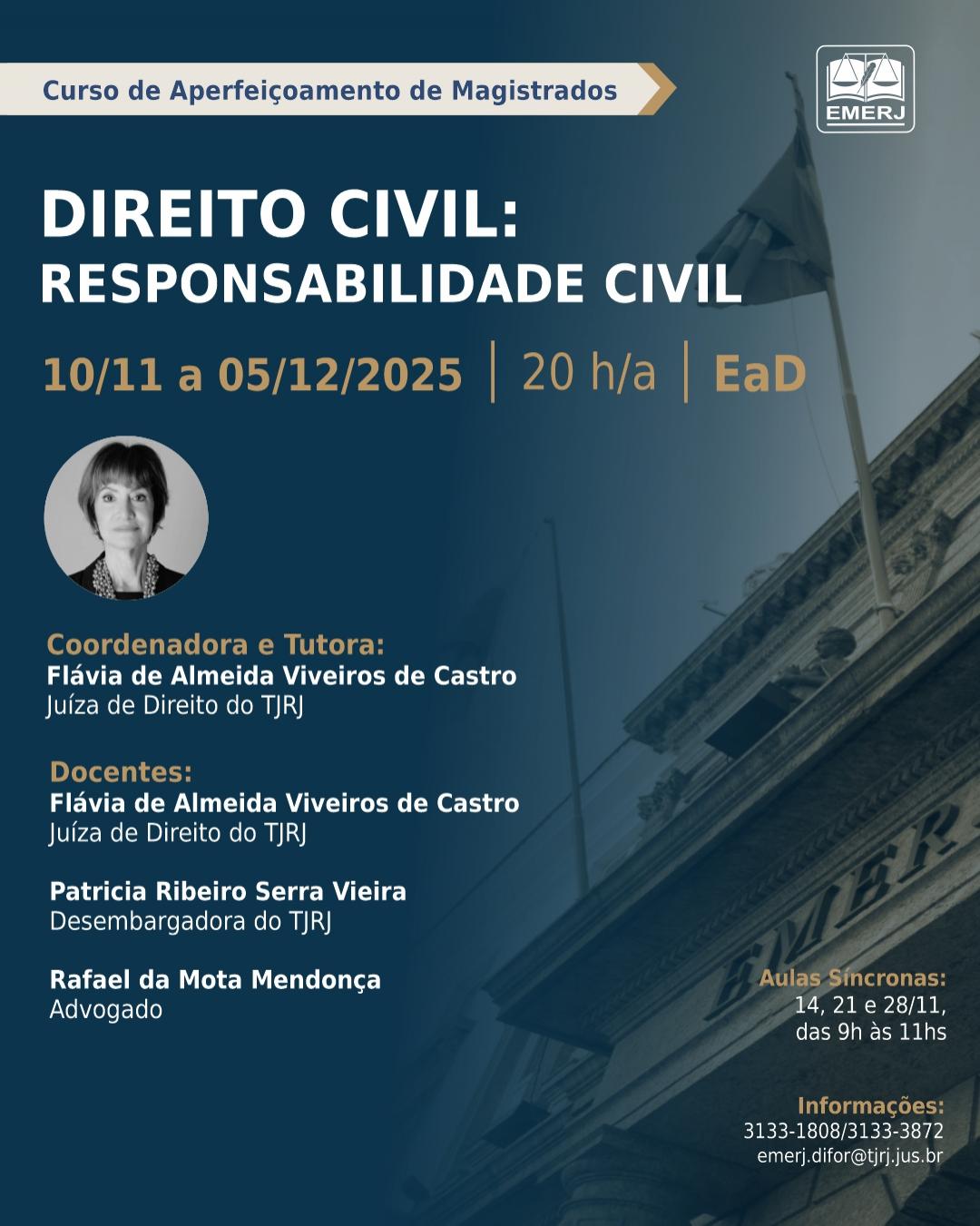 Imagem do banner principal do curso - Direito Civil - Responsabilidade Civil