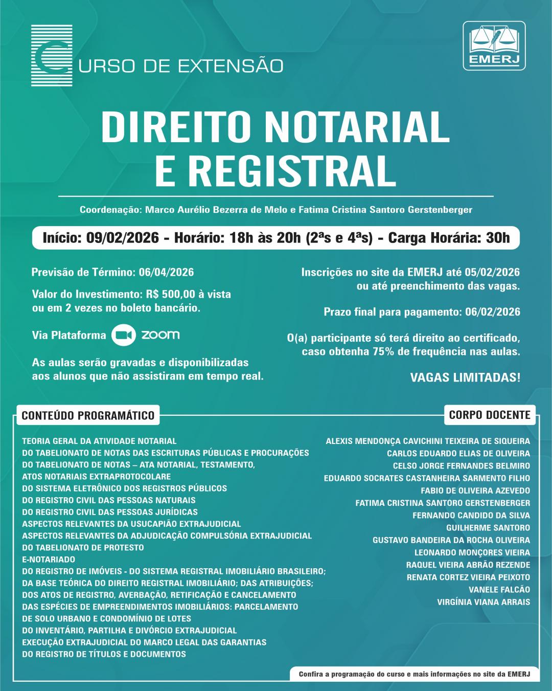 Imagem do banner principal do curso - DIREITO NOTARIAL E REGISTRAL