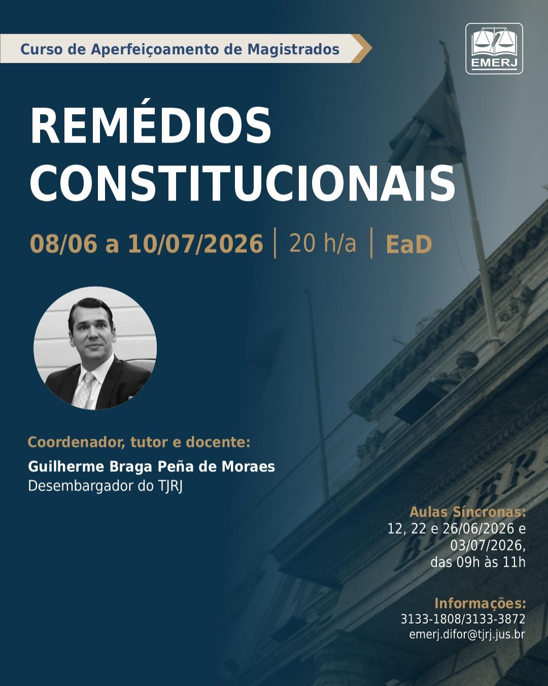 Imagem do banner principal do curso - Rem&eacute;dios Constitucionais