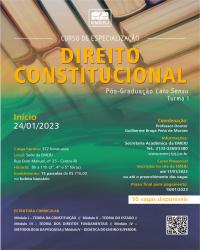 Imagem do banner principal do curso - CURSO DE ESPECIALIZAÇÃO EM DIREITO CONSTITUCIONAL – TURMA 1