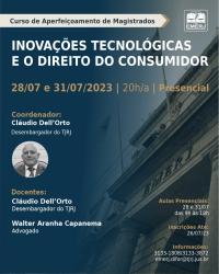 Imagem do banner principal do curso - INOVAÇÕES TECNOLÓGICAS E O DIREITO DO CONSUMIDOR