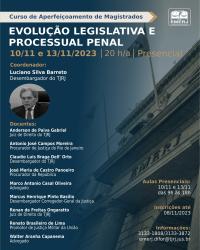 Imagem do banner principal do curso - Evolução Legislativa e Processual Penal