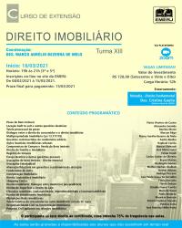 Imagem do banner principal do curso - DIREITO IMOBILIÁRIO – TURMA XIII