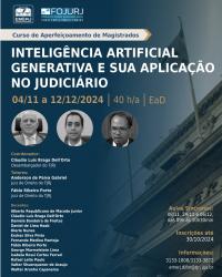 Imagem do banner principal do curso - Inteligência Artificial Generativa E Sua Aplicação No Judiciário