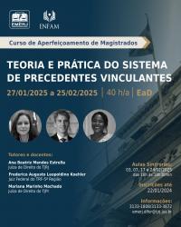 Imagem do banner principal do curso - Teoria e Prática do Sistema de Precedentes Vinculantes