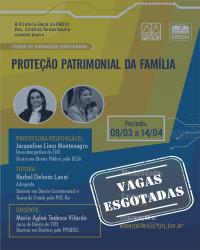 Imagem do banner principal do curso - Proteção Patrimonial da Família