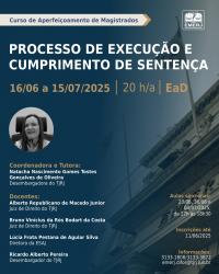 Imagem do banner principal do curso - Processo de Execução e Cumprimento de Sentença