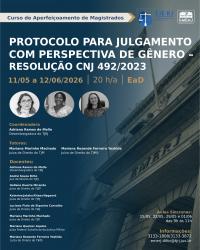 Imagem do banner principal do curso - Protocolo para Julgamento com Perspectiva de G&ecirc;nero &ndash; CNJ 492/2023