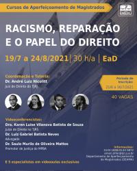 Imagem do banner principal do curso - Racismo, Reparação e o papel do Direito