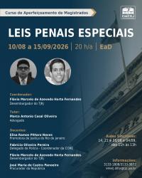 Imagem do banner principal do curso - Leis Penais Especiais