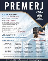 Imagem do banner principal do curso - PREMERJ 2026.1