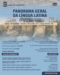 Imagem do banner principal do curso - PANORAMA GERAL DA L&Iacute;NGUA LATINA