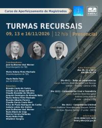Imagem do banner principal do curso - Turmas Recursais Criminais - Curso Mandat&oacute;rio COJES