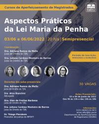 Imagem do banner principal do curso - Aspectos Práticos da Lei Maria da Penha