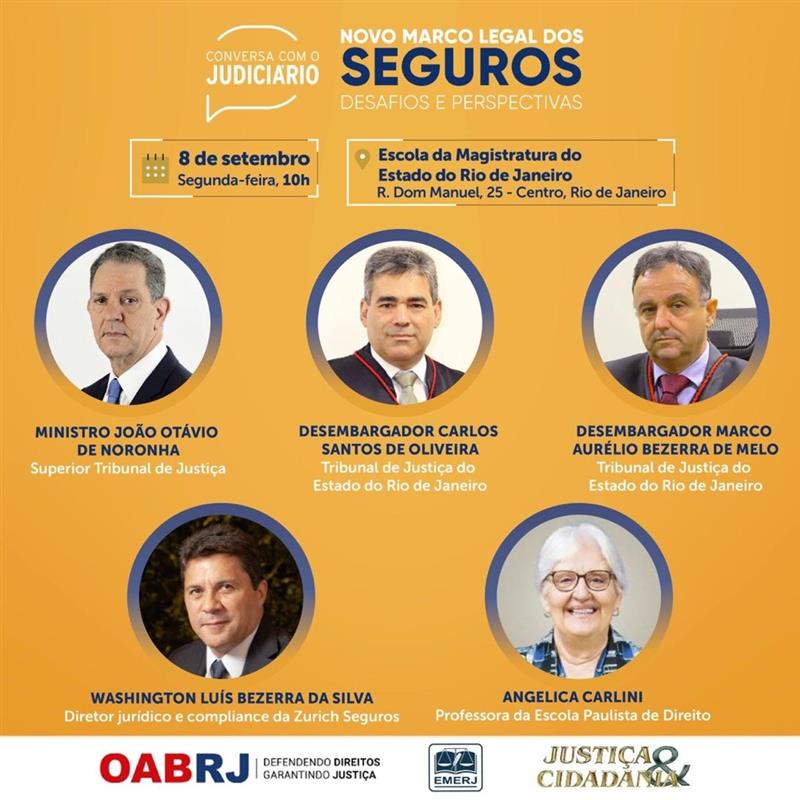 Imagem principal do evento externo - Novo Marco Legal dos Seguros