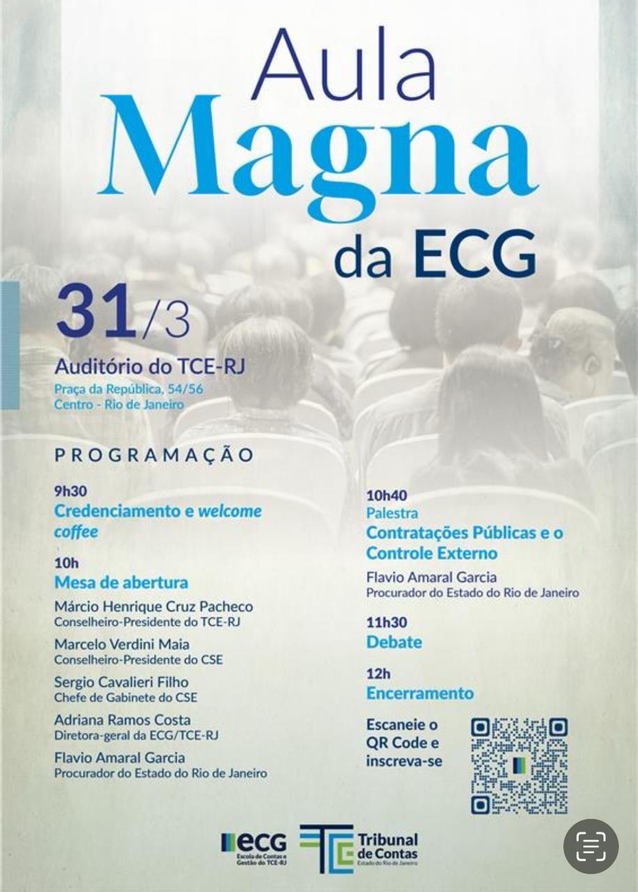 Imagem do banner principal do evento externo - AULA MAGNA DA ECG