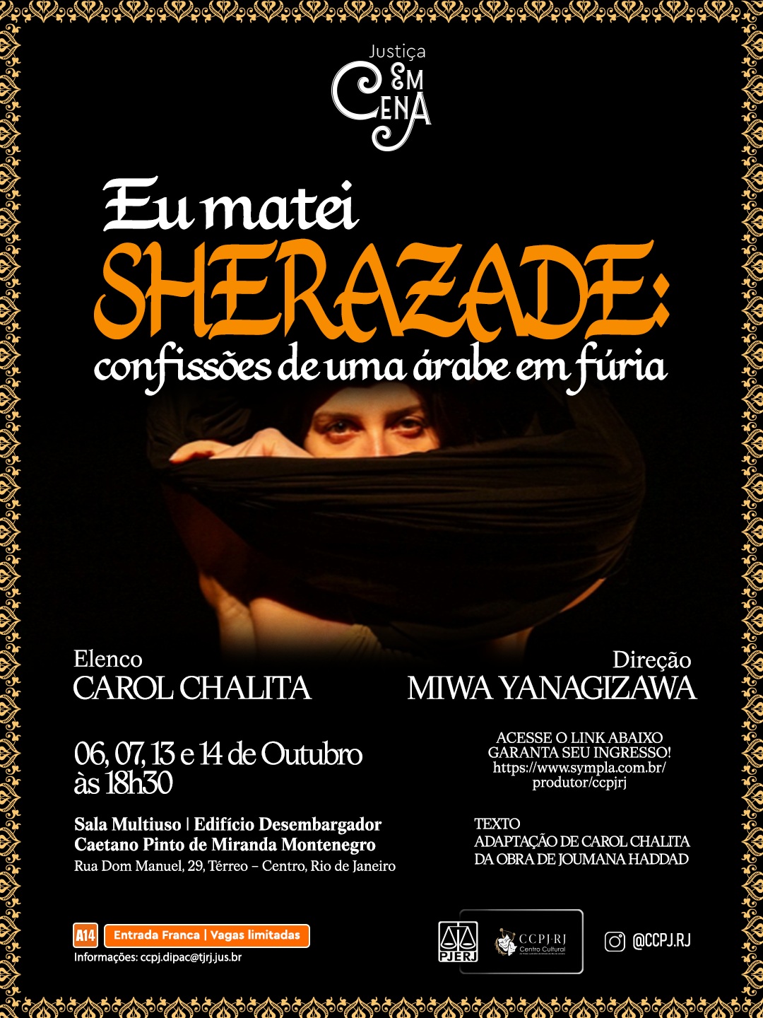 Imagem principal do evento externo - CCPJ-RJ