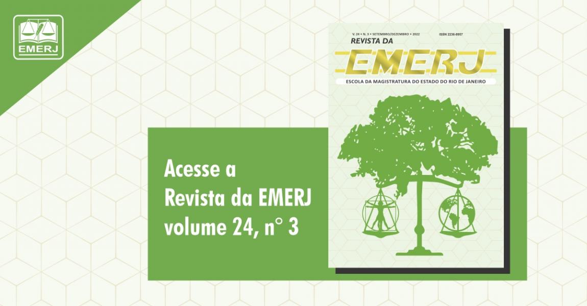 Imagem da notícia - Nova edição da Revista da EMERJ é lançada
