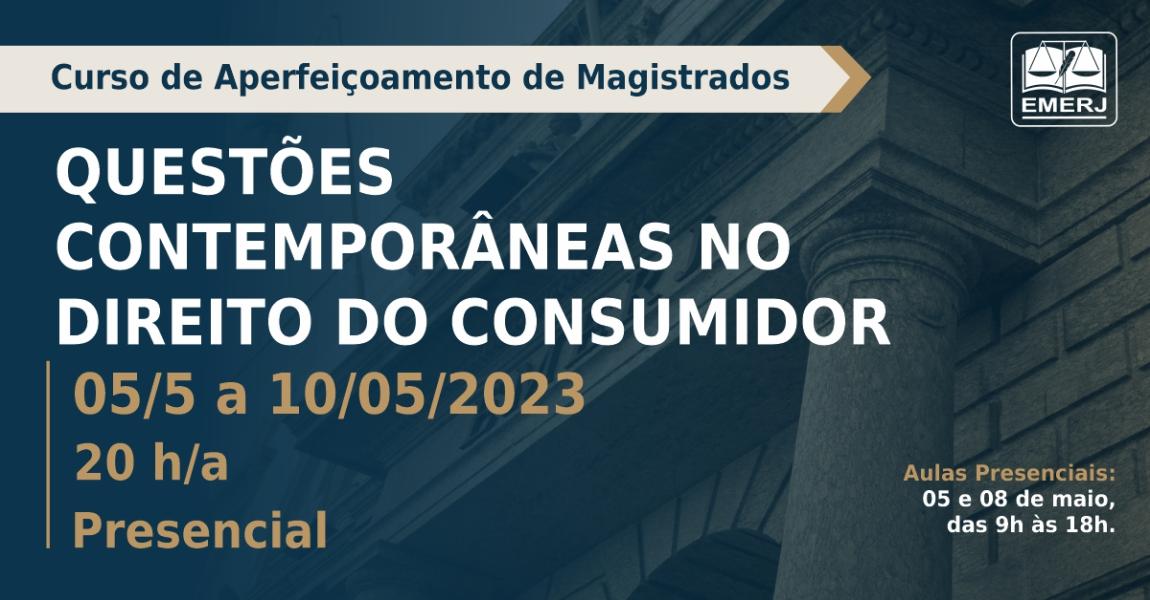 Imagem da notícia - Curso “Questões Contemporâneas no Direito do Consumidor” terá inscrições abertas a partir do dia 03