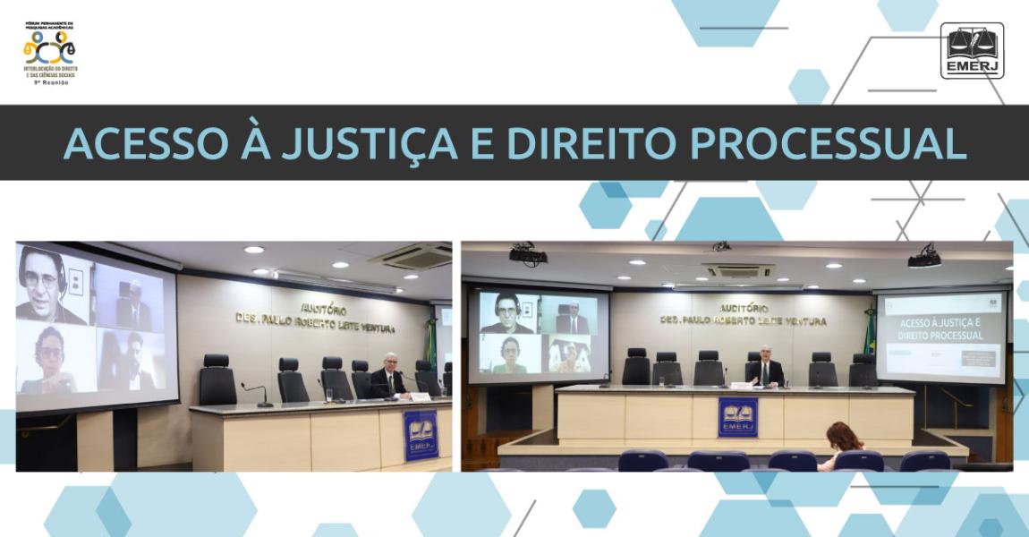 Imagem da notícia - “Acesso à justiça e Direito Processual” é tema de debate na EMERJ