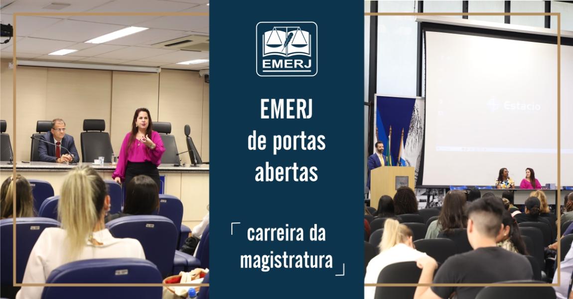 Imagem da notícia - EMERJ promove encontro com estudantes de Direito e incentiva a busca pela carreira na magistratura fluminense
