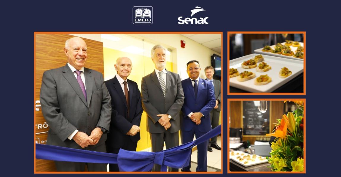 Imagem da notícia - Diretor-geral inaugura Senac Restaurante-Escola EMERJ