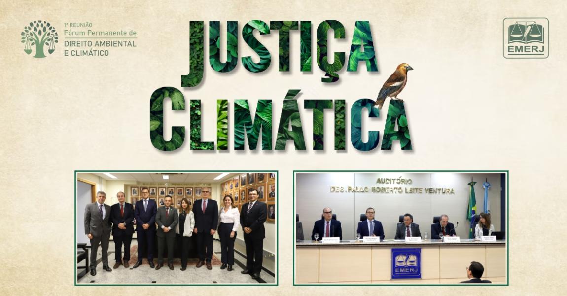 Imagem da notícia - EMERJ promove reunião de reabertura do Fórum Permanente de Direito Ambiental e Climático