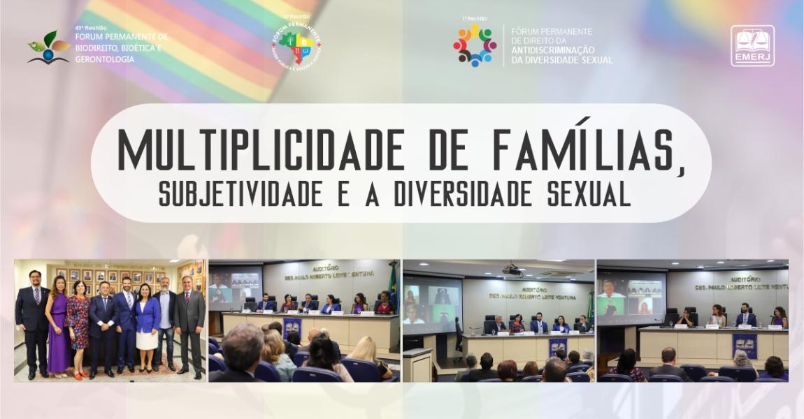 Imagem da notícia - EMERJ realiza primeira reunião do Fórum Permanente de Direito da Antidiscriminação da Diversidade Sexual