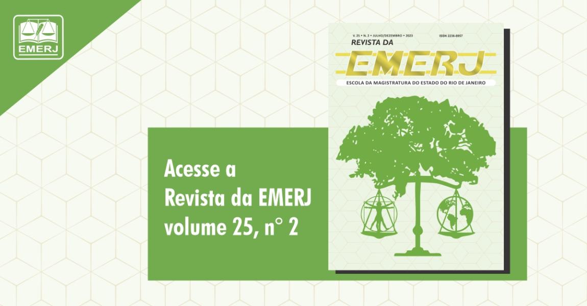 Imagem da notícia - EMERJ lança nova edição da “Revista da EMERJ”