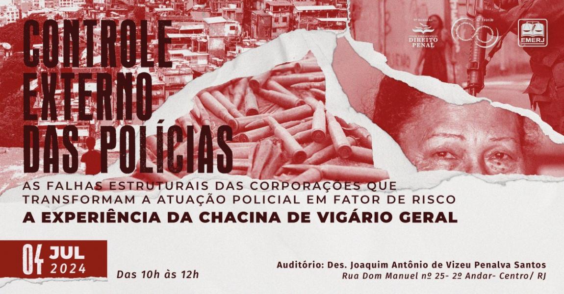Foto: cartaz com informações da reunião promovida pelo Fórum Permanente de Direito Penal e pelo Fórum Permanente de Política e Justiça Criminal.