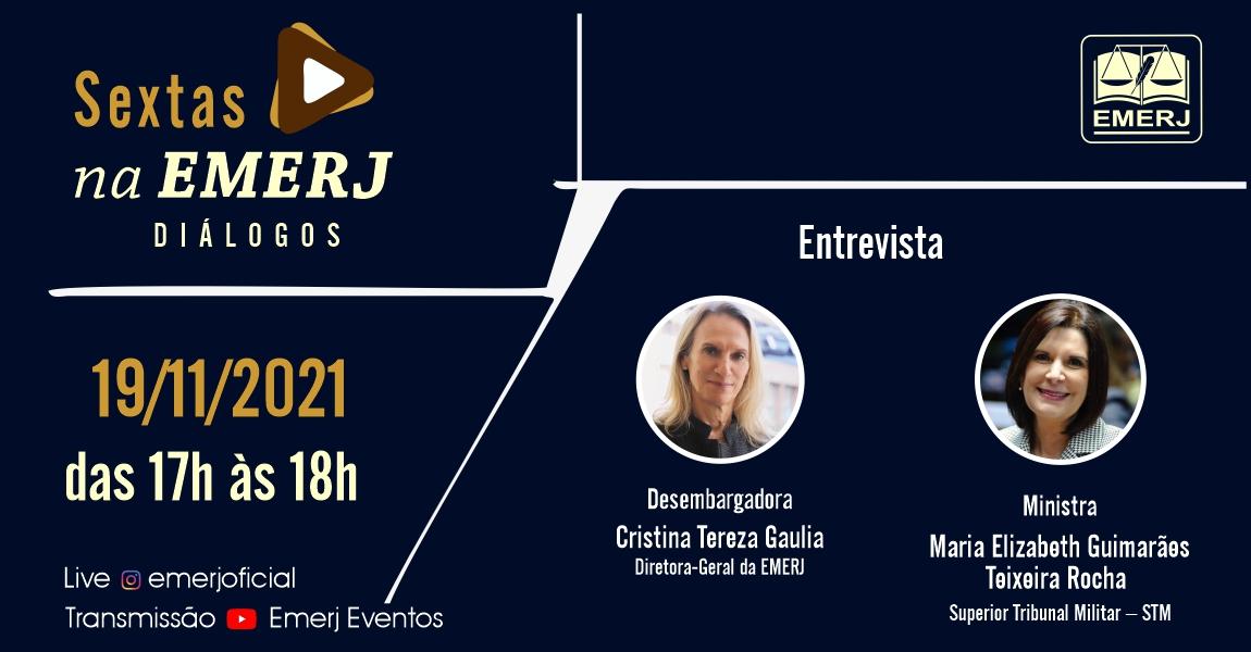 Banner do evento Diálogos com o Poder Judiciário