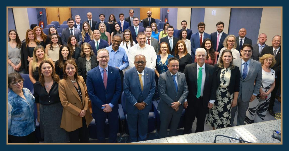 Foto: cerimônia de encerramento do 38º Curso Oficial de Formação Inicial de Magistrados