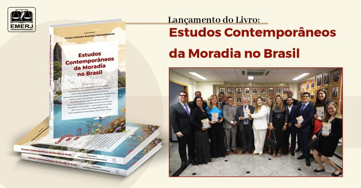 Foto: Evento de lançamento do livro “Estudos Contemporâneos da Moradia no Brasil”.