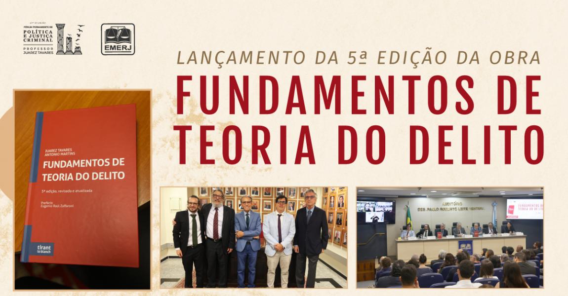Foto: o vice-presidente do fórum desembargador aposentado Sérgio de Souza Verani, acompanhado de participantes do evento.