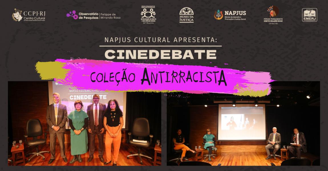 Foto: desembargador Wagner Cinelli de Paula Freitas, juiz  André Nicolitt e demais participantes  do evento.