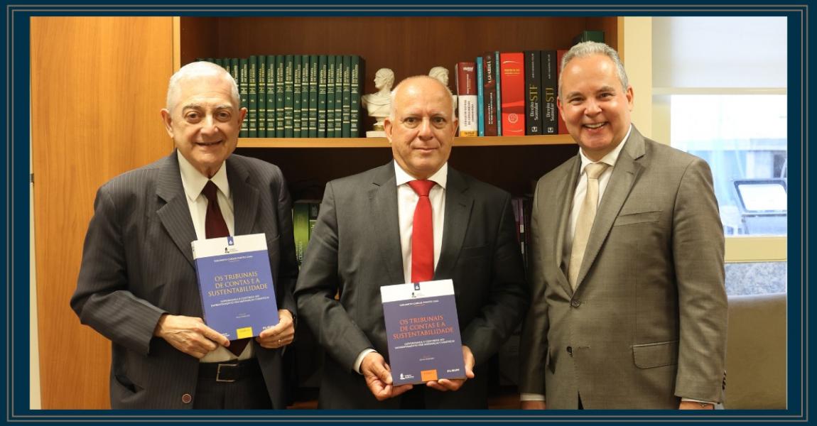 Imagem da notícia - EMERJ recebe visita institucional do presidente da Editora FÓRUM, Luís Cláudio Rodrigues Ferreira
