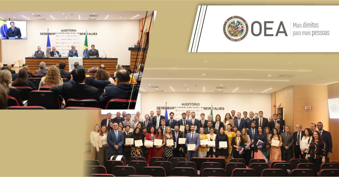 Imagem da notícia - EMERJ realiza o encerramento do 50º Curso de Direito Internacional da OEA