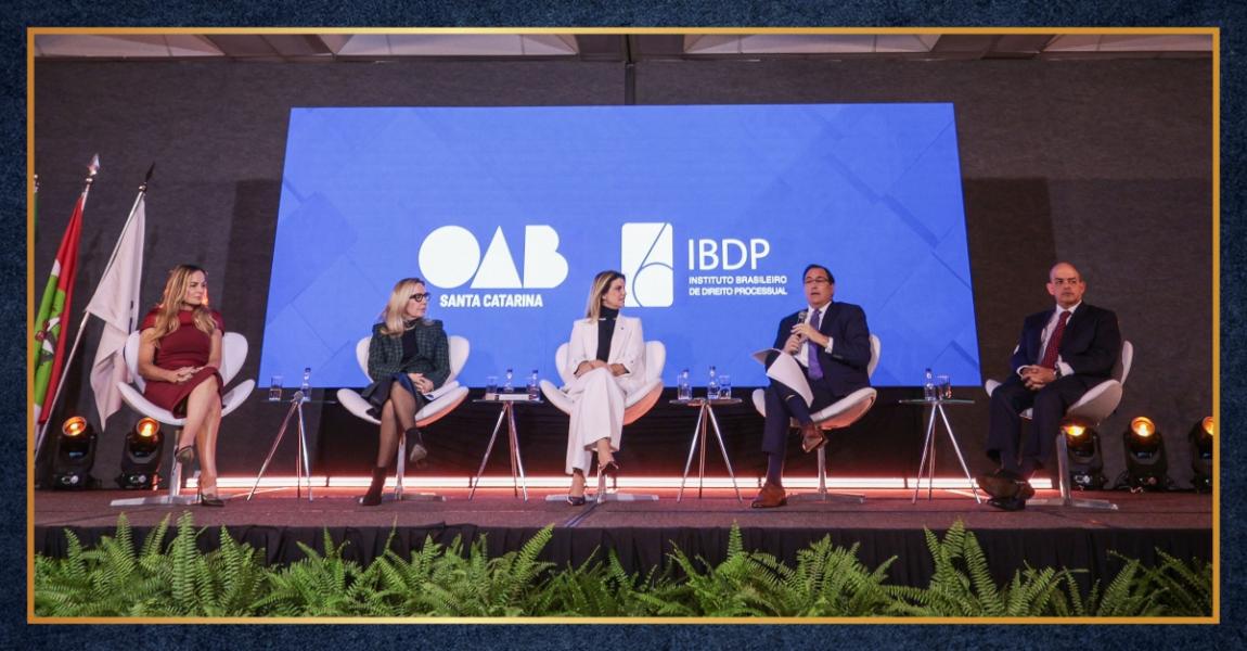 Imagem da notícia - Presidente do Fórum Permanente de Processo Civil da EMERJ participa de IV Congresso Brasileiro de Processo Civil em Florianópolis