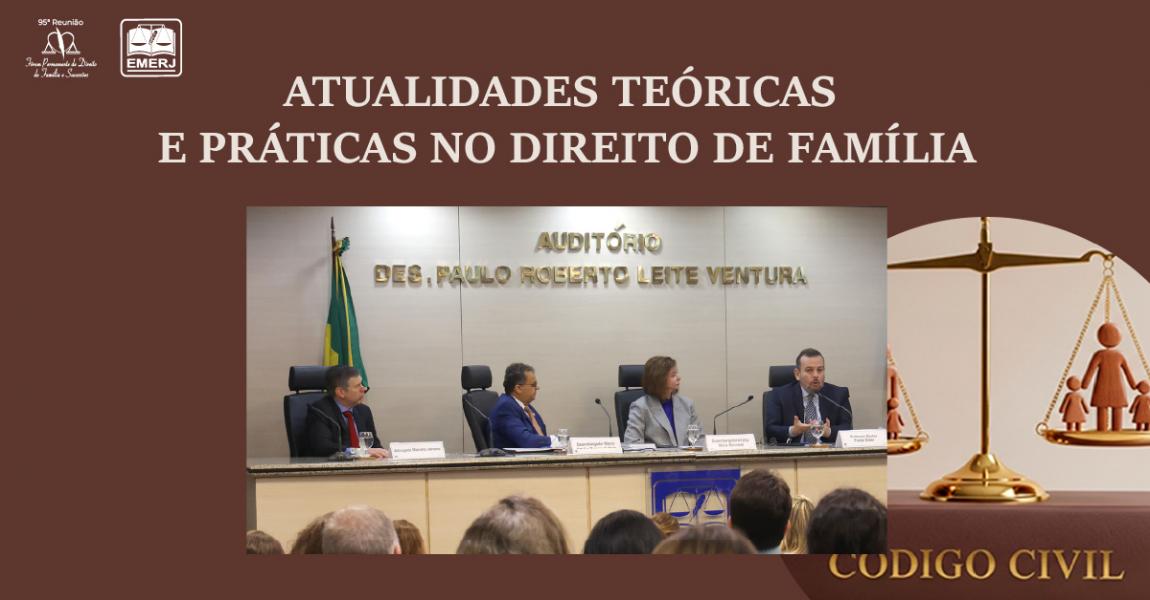 Foto: os desembargadores Kátya Maria Monnerat e Marco Aurélio Bezerra de Melo e os advogados Fredie Didier e Marcelo Santoro Pires de Carvalho Almeida.