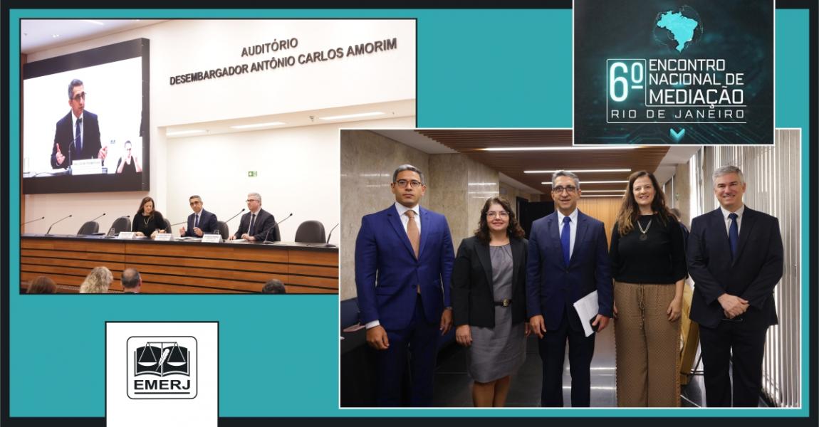 Foto: Participantes do 6º Encontro Nacional de Mediação. 