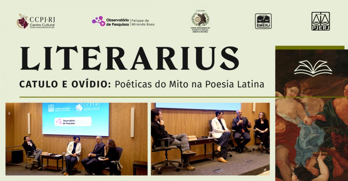 Imagem da notícia - EMERJ realiza programa LiterarIUS