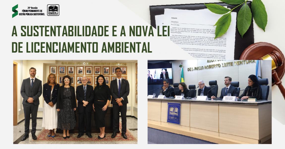 Foto: O coordenador do evento e presidente do fórum, desembargador Jessé Torres, acompanhado dos expositores.