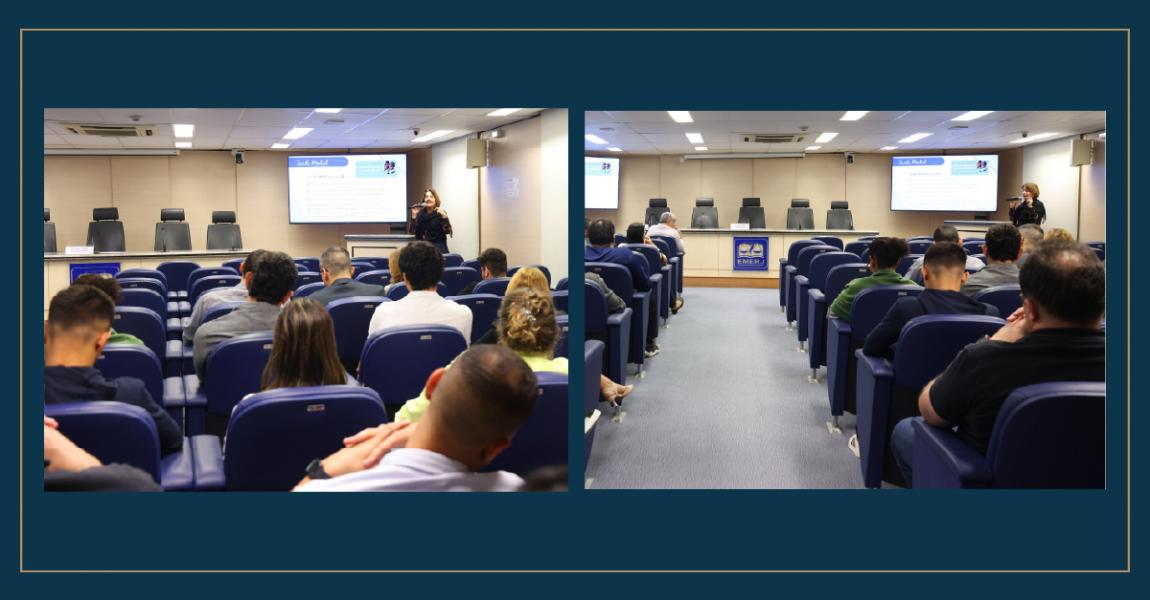 Foto: ciclo de palestras do Programa de Integridade 2025.