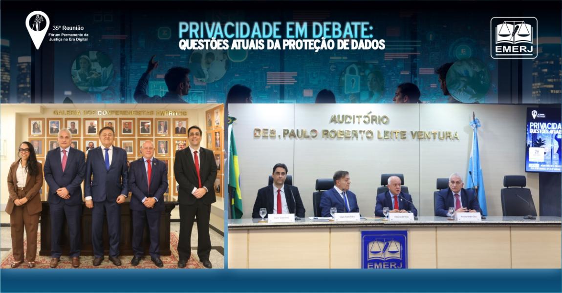 Imagem da notícia - EMERJ realiza encontro Privacidade em Debate: Questões Atuais da Proteção de Dados