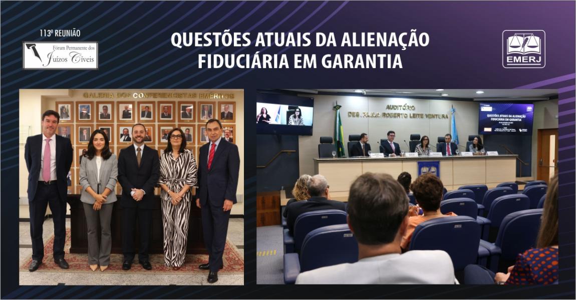 Foto: Banner com participantes do evento.