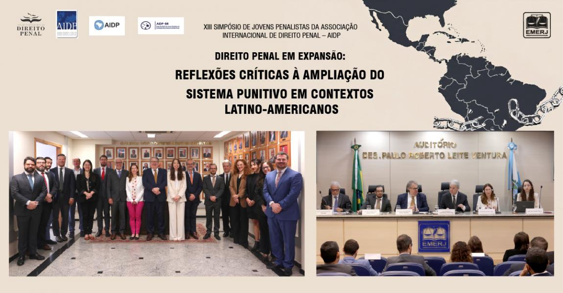 Foto: Integrantes do XIII Simpósio Científico de Jovens Penalistas.