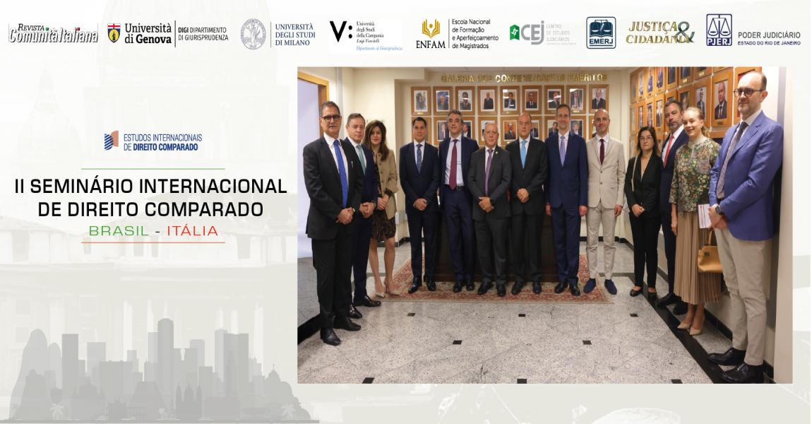 Imagem da notícia - EMERJ sedia II Seminário Internacional de Direito Comparado