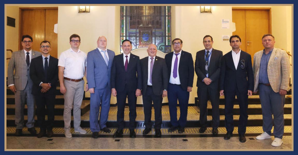 Imagem da notícia - EMERJ recebe comitiva de autoridades russas